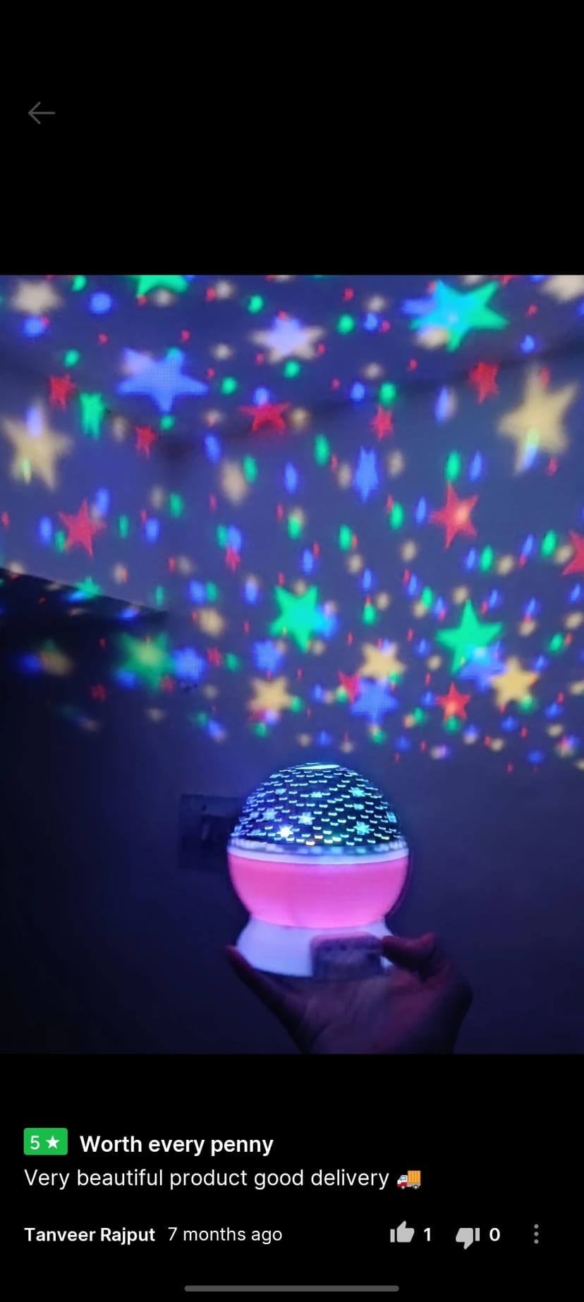Galaxy Star Projector Night Light πβ¨ - Image 2